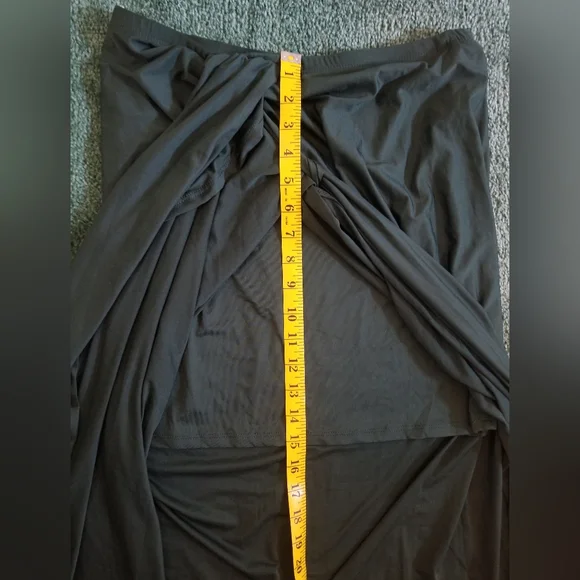 Shein Green Skirt Size L - Picture 6 of 7